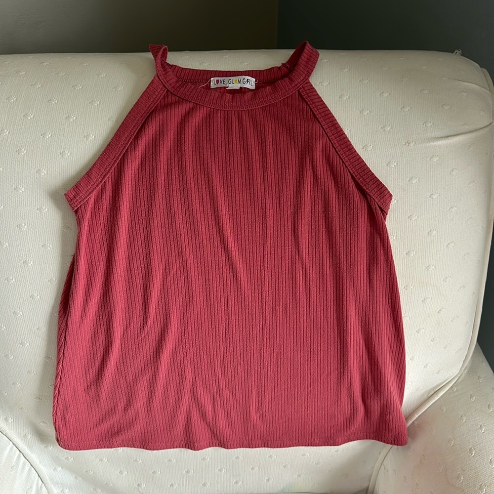 Girl’s halter tank, size medium